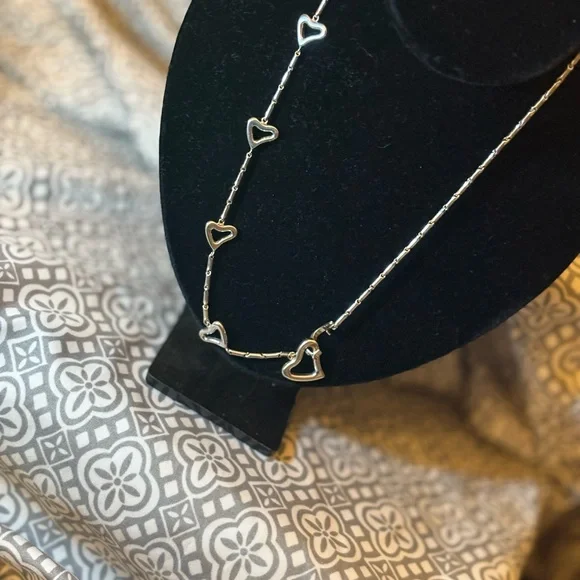 Elegant CHIMENTO 18k White Gold Heart Necklace - Picture 6 of 13